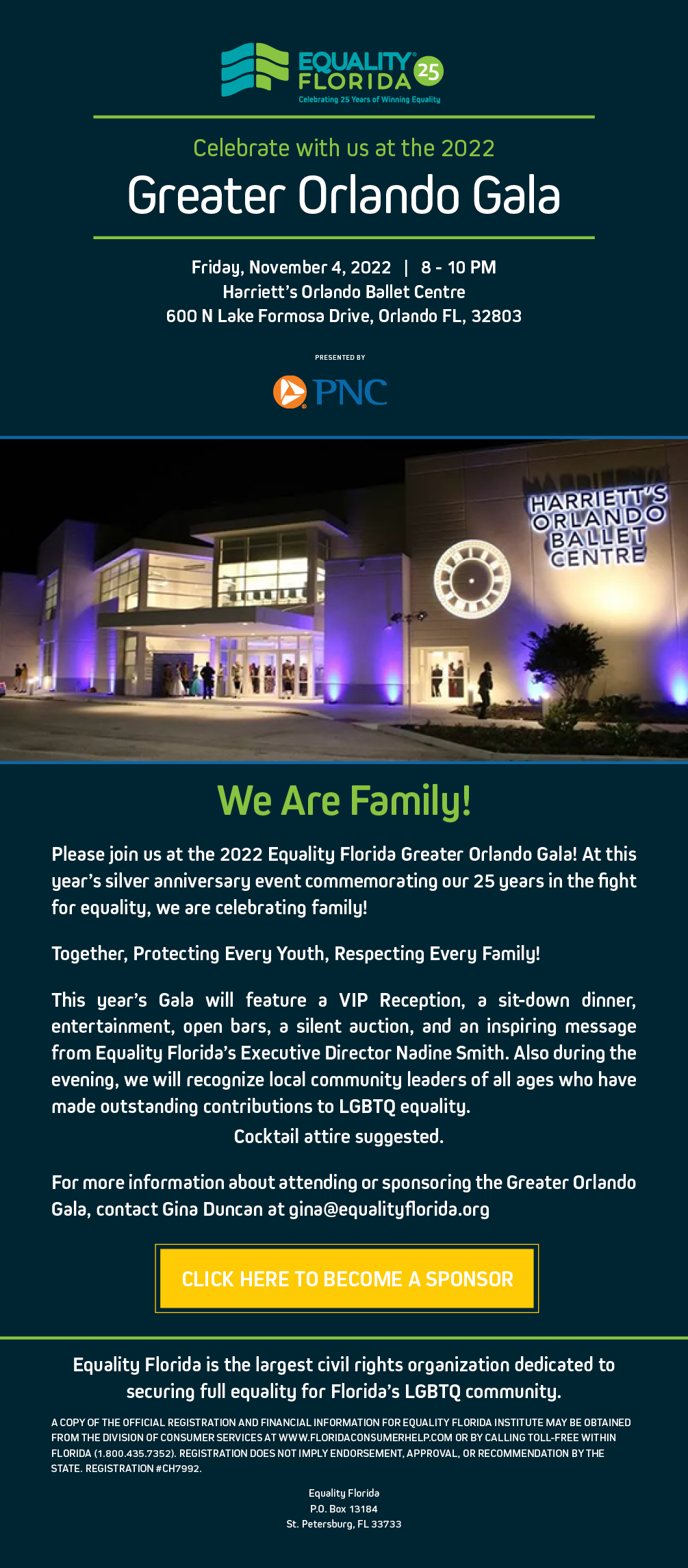 2022 Greater Orlando Gala Equality Florida